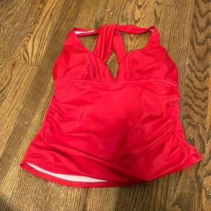 Venus red Racerback Tankini size 6
